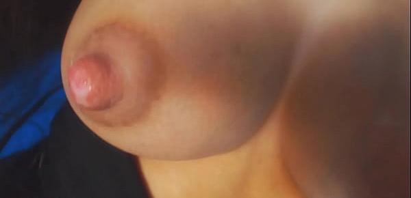  Boobs full of sweet milk close up show